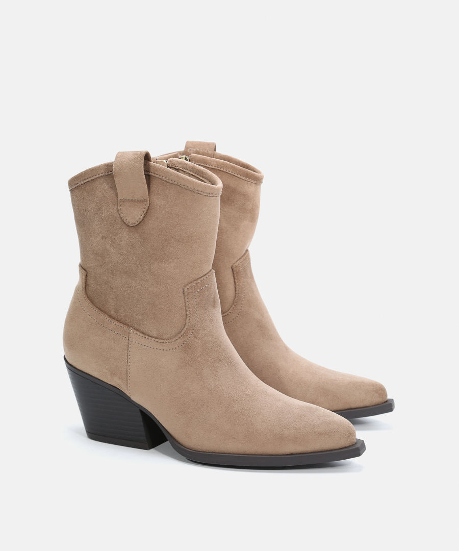 Botines cowboy tacón
